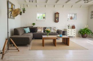 fully furnished living room