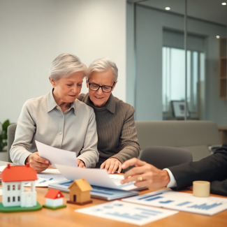 Financial Advisor in Marlton. NJ helping senior couple plan for overlooked retirement expenses. 