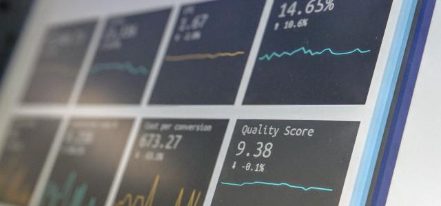 numerous stock graphs 